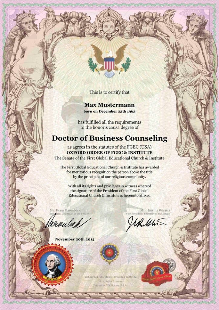 Doktortitel Prof. Dr. h. c.